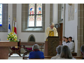 Festgottesdienst für die Kommunionjubilare an Ostermontag (© Karl-Franz Thiede)
